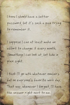 Dr. Hernandez's note