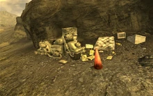 Возле навеса в Мескитских горах