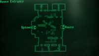 Haven entrance map