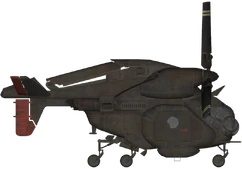 FO4 Vertibird Side Shot
