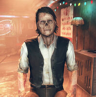 Mordecai McCoy, a male ghoul added in Wastelanders