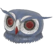 Fasnacht blue owl mask (Protectron)