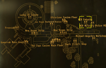 NCR Embassy loc map