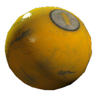 One ball