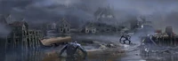 FO4FarHarbor FishingTown Full.jpg (754 KB) Concept art