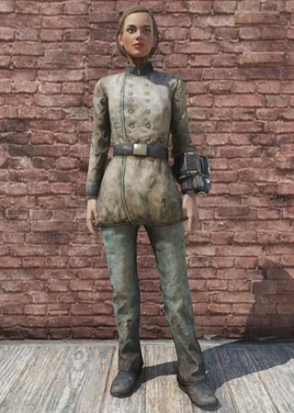 FO76 Conferderate Uniform