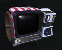 Peinture drapeau américain : Affichez avec fierté votre allégeance à la bonne vieille bannière étoilée avec cette peinture pour Pip-Boy aux couleurs du drapeau américain !