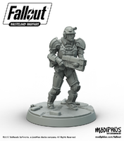 Knight patrol in Fallout: Wasteland Warfare