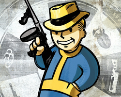 The Fallout Wiki Fandom - Fallout New Vegas Vault Boy Icons - 500x500 PNG  Download - PNGkit