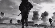 Soldiers charging into battle, from the Fallout 4 intro