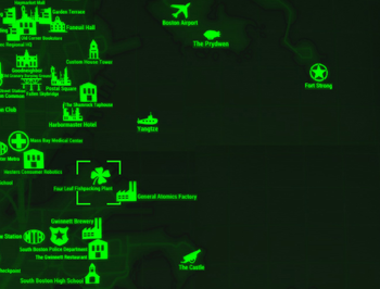 Four leaf fishpacking plant map