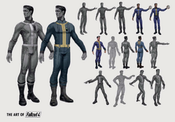 Vault jumpsuit Fallout New Vegas Fallout Wiki FANDOM powered by Wikia