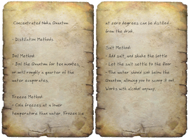 Concentrated Nuka Quantum cookbook