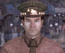 Général Lee Oliver, chef de la campagne dans le Mojave