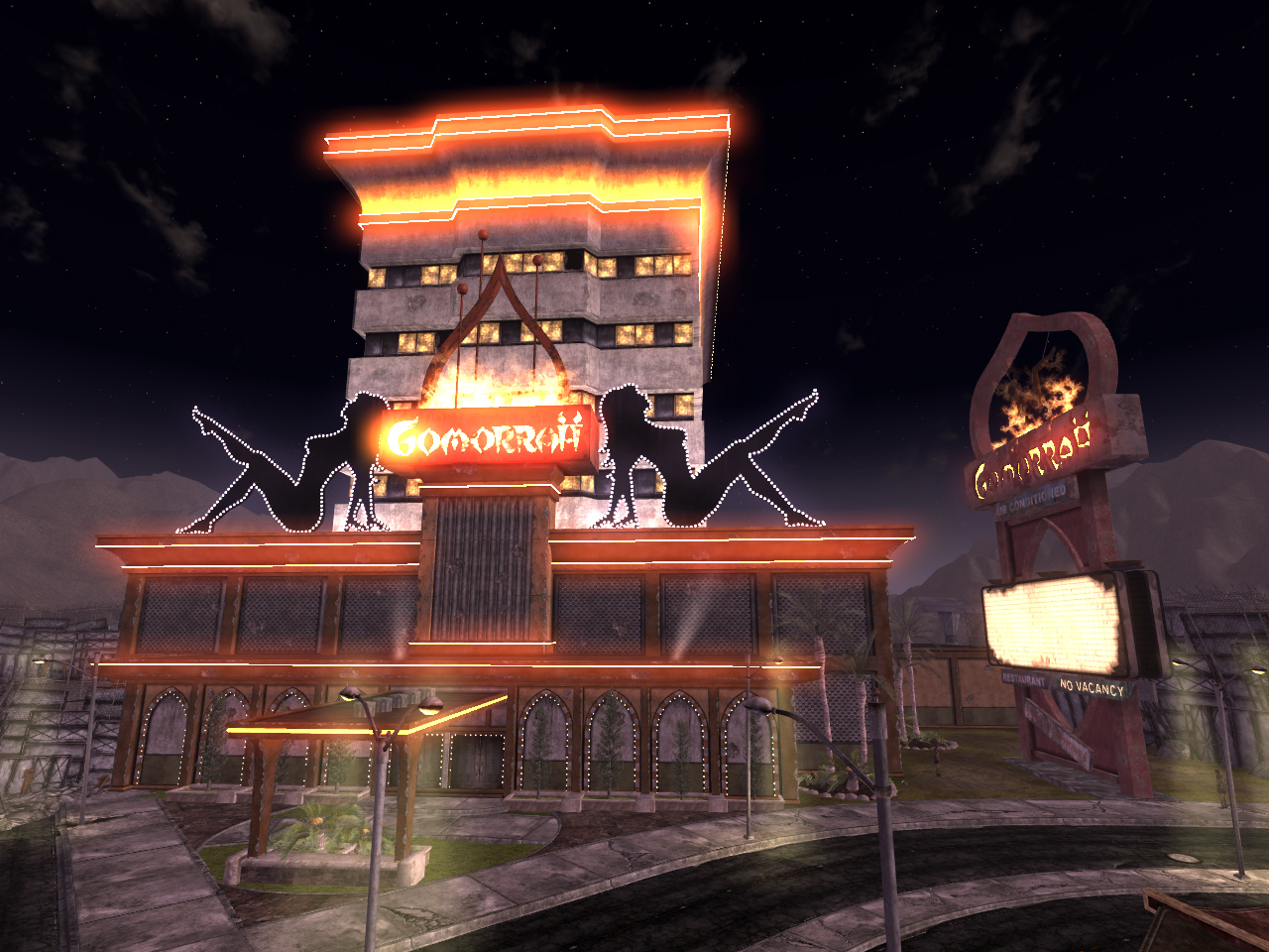 New Vegas Strip Gomorrah and LVB monorail station – The Lucky Thirty Kate