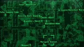 Marigold Station loc map