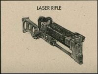 Fallout 3 laser rifle concept art