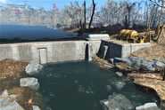 FO4 Mystic River begin.png (2.99 MB) Dam near the military checkpoint