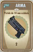 FOS Pistola de 10mm oxidada carta