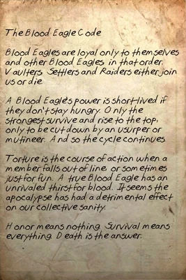 Blood Eagle code