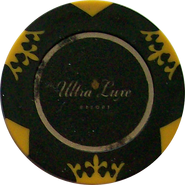 Ultra-Luxe poker chip replica from the Collector's edition