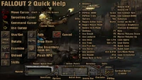 Fallout 2 Quick Help.png (398 KB) The in-game help screen
