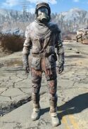 Fallout 4 tattered field jacket with accessories