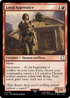 Magic: The Gathering card (Loyal Apprentice)