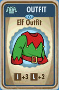 Elf outfit card