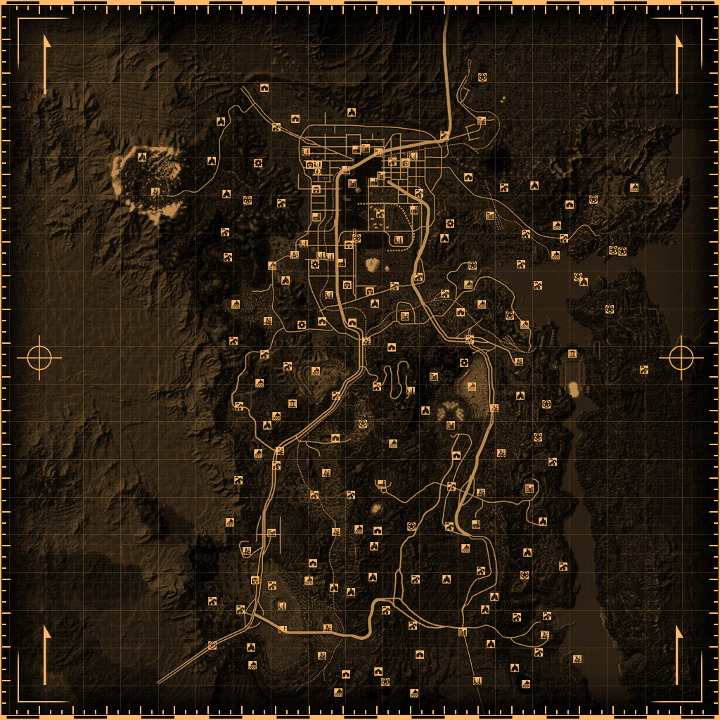 fall out new vegas map