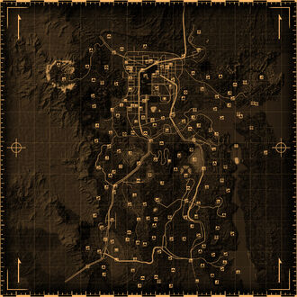 Fallout 3, Map of all discoverable locations