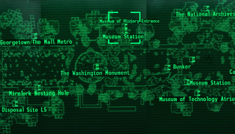 where is underworld in fallout 3