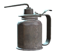 Aluminum oil can