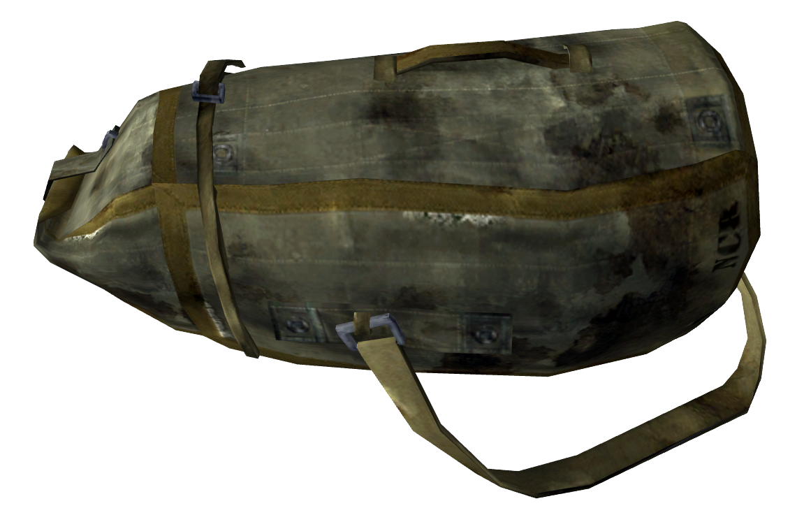 Duffle bag Fallout New Vegas Fallout Wiki Fandom