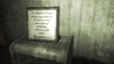 Рамка з висловом в кінцівці гри при досягненні протагоністом доброї або дуже доброї карми