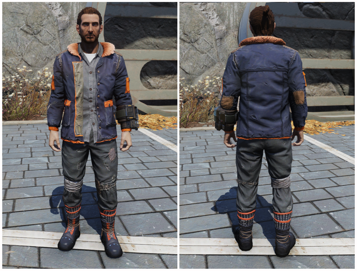 зимняя куртка и джинсы fallout 4 фото 5