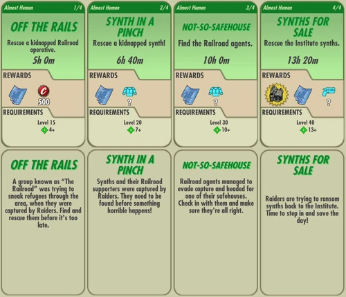 FoS Almost Human all.jpg (207 КБ) Опис, нагороди та вимоги.