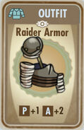 FoS Raider Armor Card