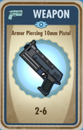 FoS armor piercing 10mm pistol