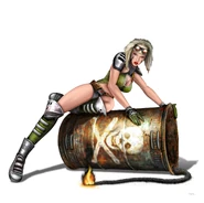 Зображення Петті, доступне після завершення гри