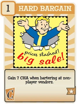 FO76 Hard Bargain perk
