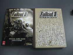 Fallout 3 Official Game Guide 2008 with Capital Wasteland Map All Platforms