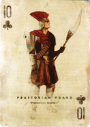 Praetorian Guard Collector's Edition playing card