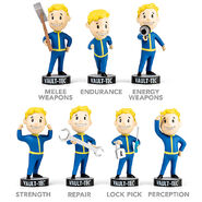 Cabezones del Vault Boy serie 1