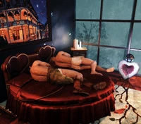 FO76WL Sleeping with Beckett.png (1.44 MB) Beckett sleeping with a male Vault Dweller