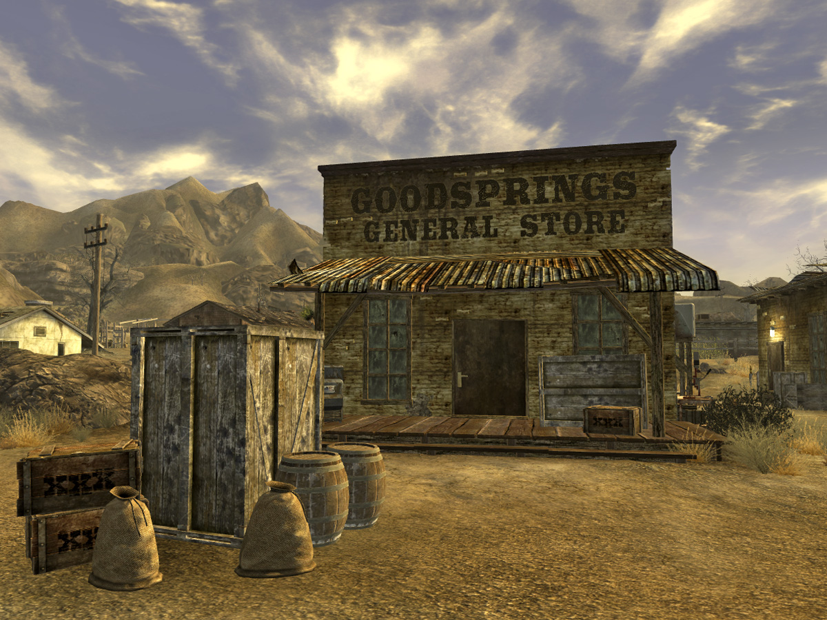 fallout new vegas courier armor mod goodsprings home
