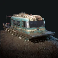 Houseboat survival tent