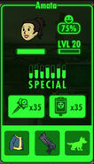 Fallout Shelter Amata infobox