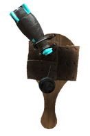 A weaponized Nuka-Cola Quantum paddle ball