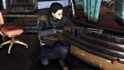 FO76SR Marcia shotgun